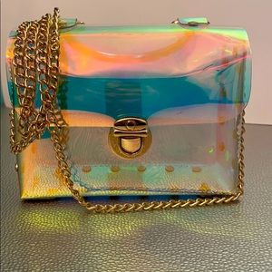 Holographic Hand Purse